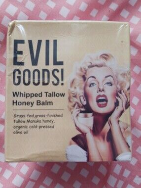 Evil Goods Whipped Tallow Honey Balm Moisturizer New
